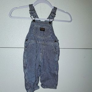 Oshkosh baby boy stripped suspenders